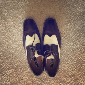 Argyle dress shoes